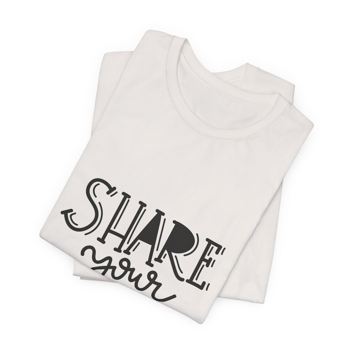 Share Your Toys T-Shirt Kids Lettering Tee