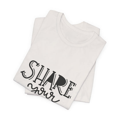 Share Your Toys T-Shirt Kids Lettering Tee
