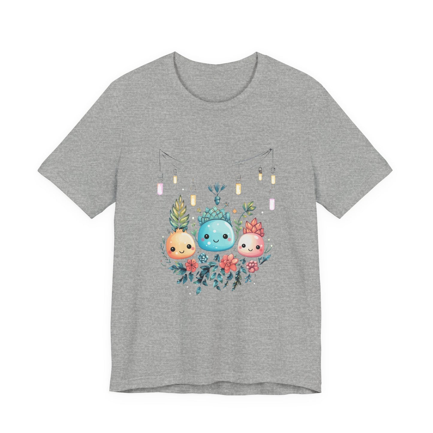 Kawaii Christmas Succulent T-Shirt Cute Holiday