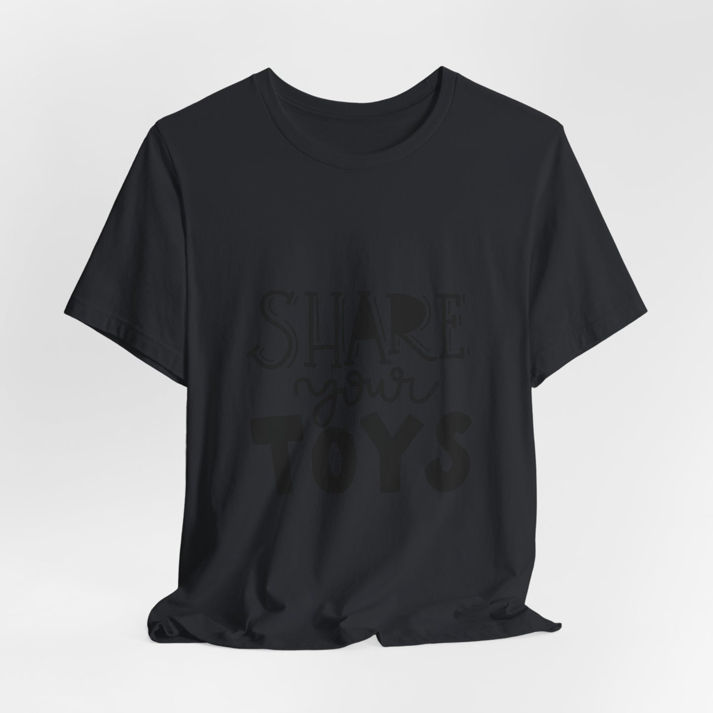 Share Your Toys T-Shirt Kids Lettering Tee
