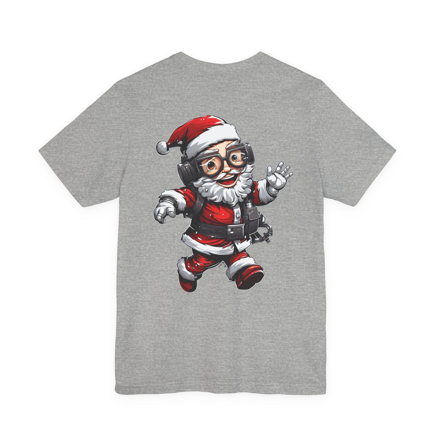Scuba Diver Santa T-Shirt Funny Christmas Tee
