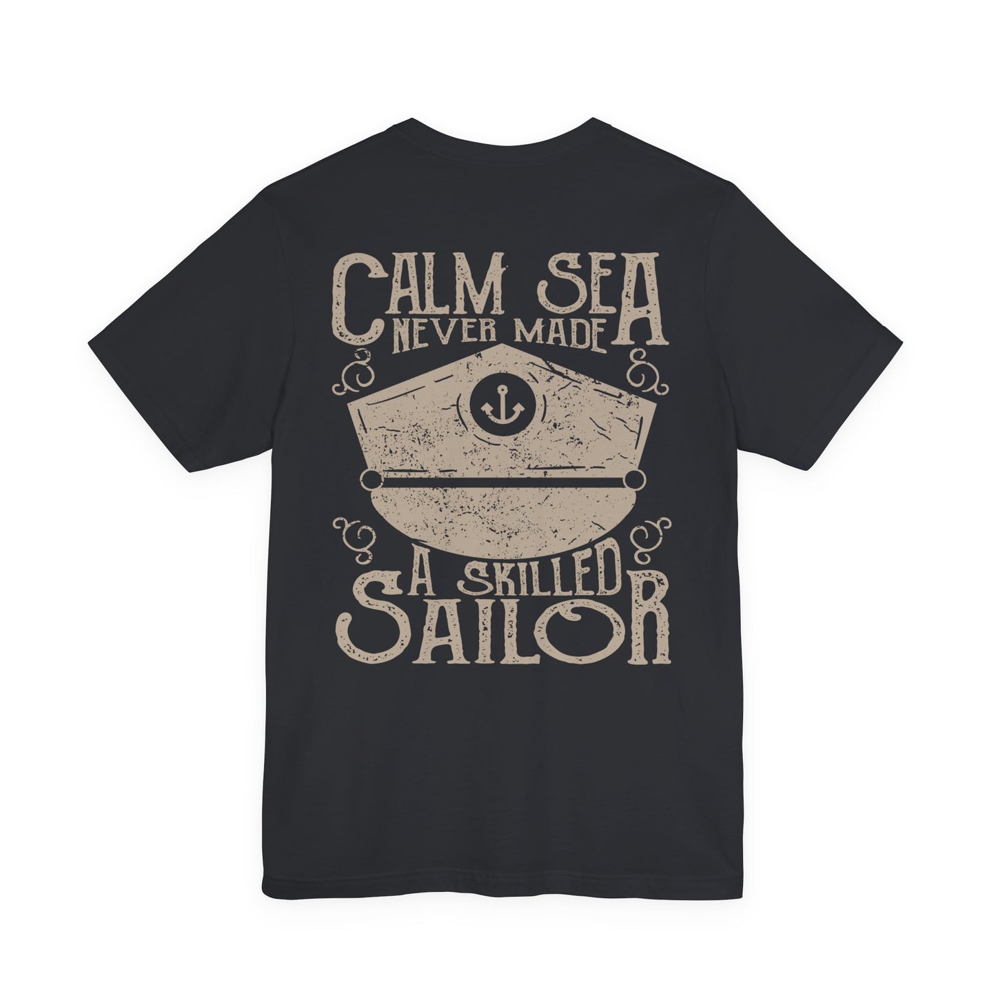 Calm Sea Skilled Sailor T-Shirt Nautical Tee