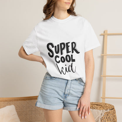 Super Cool Kid Tee Garment-Dyed Kids Shirt