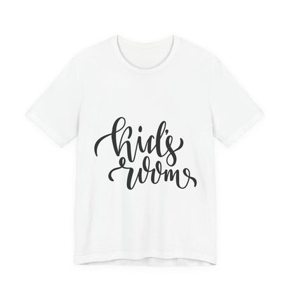 Kid's Room T-Shirt Calligraphy Script Tee