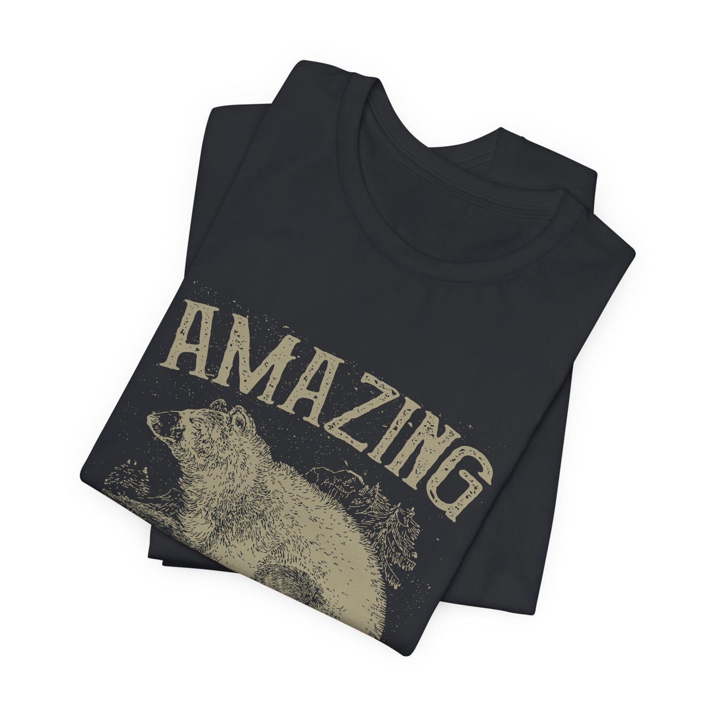 Amazing Wildlife Bear T-Shirt Vintage Outdoors