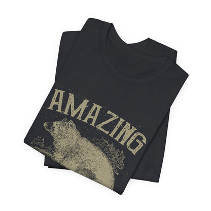 Amazing Wildlife Bear T-Shirt Vintage Outdoors