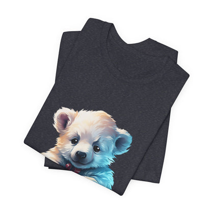 Cute Polar Bear Christmas T-Shirt Gift Tee