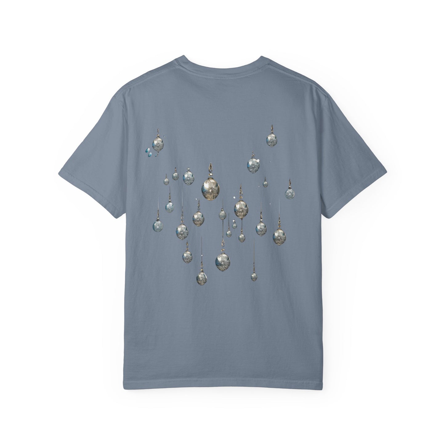 Elegant Christmas Ornaments Tee | Heavyweight