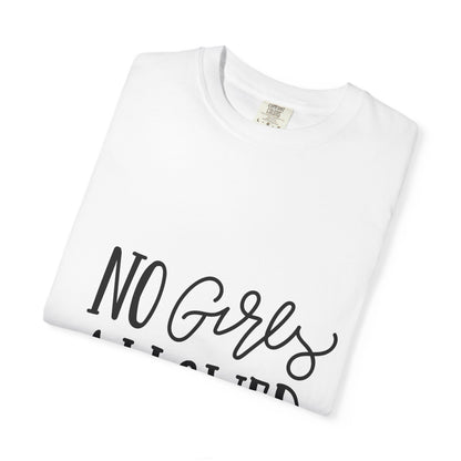 No Girls Allowed Boys Garment-Dyed Tee