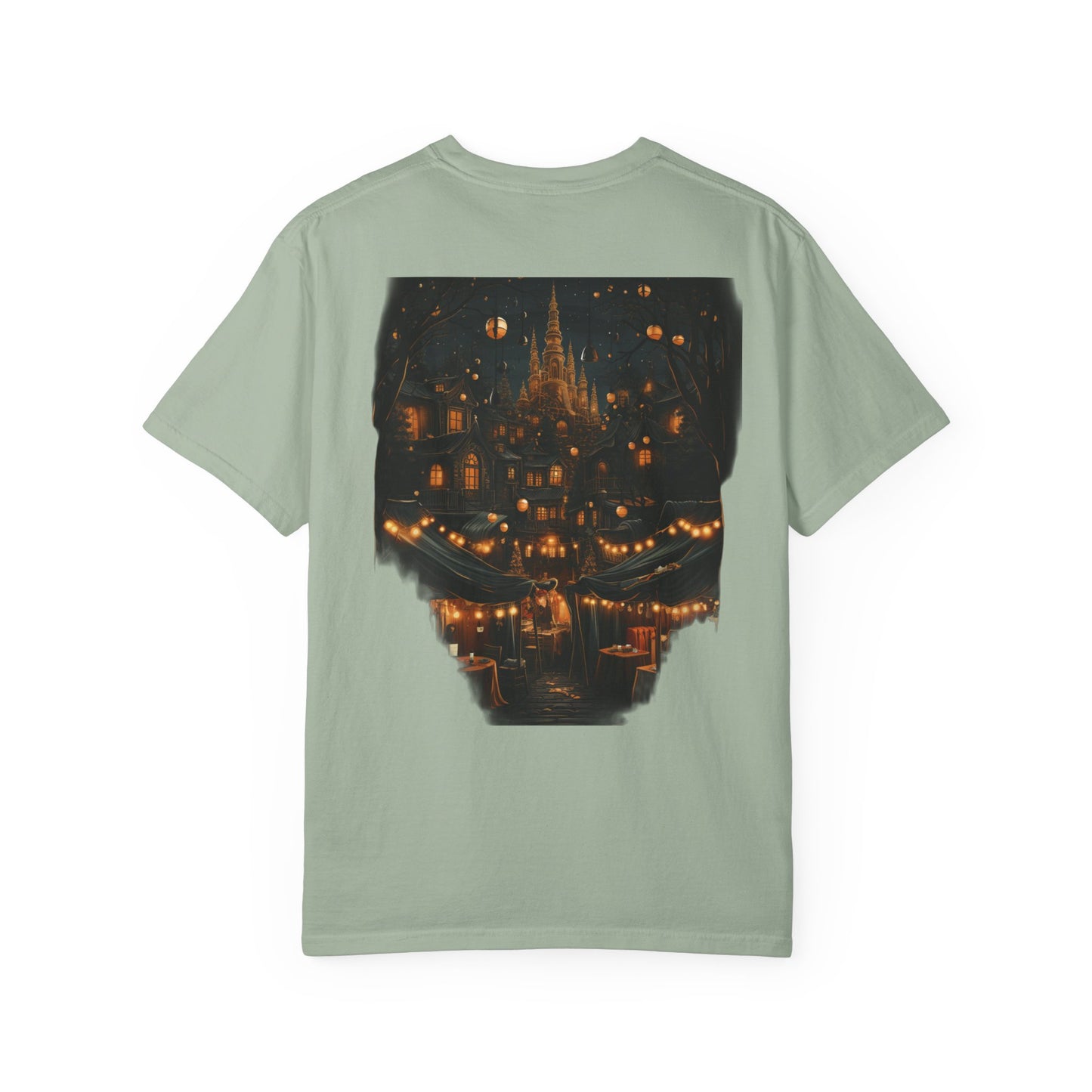 Magical Christmas Village Garment-Dyed Tee