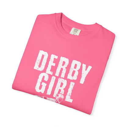Roller Derby Girl Garment-Dyed Tee | Skater