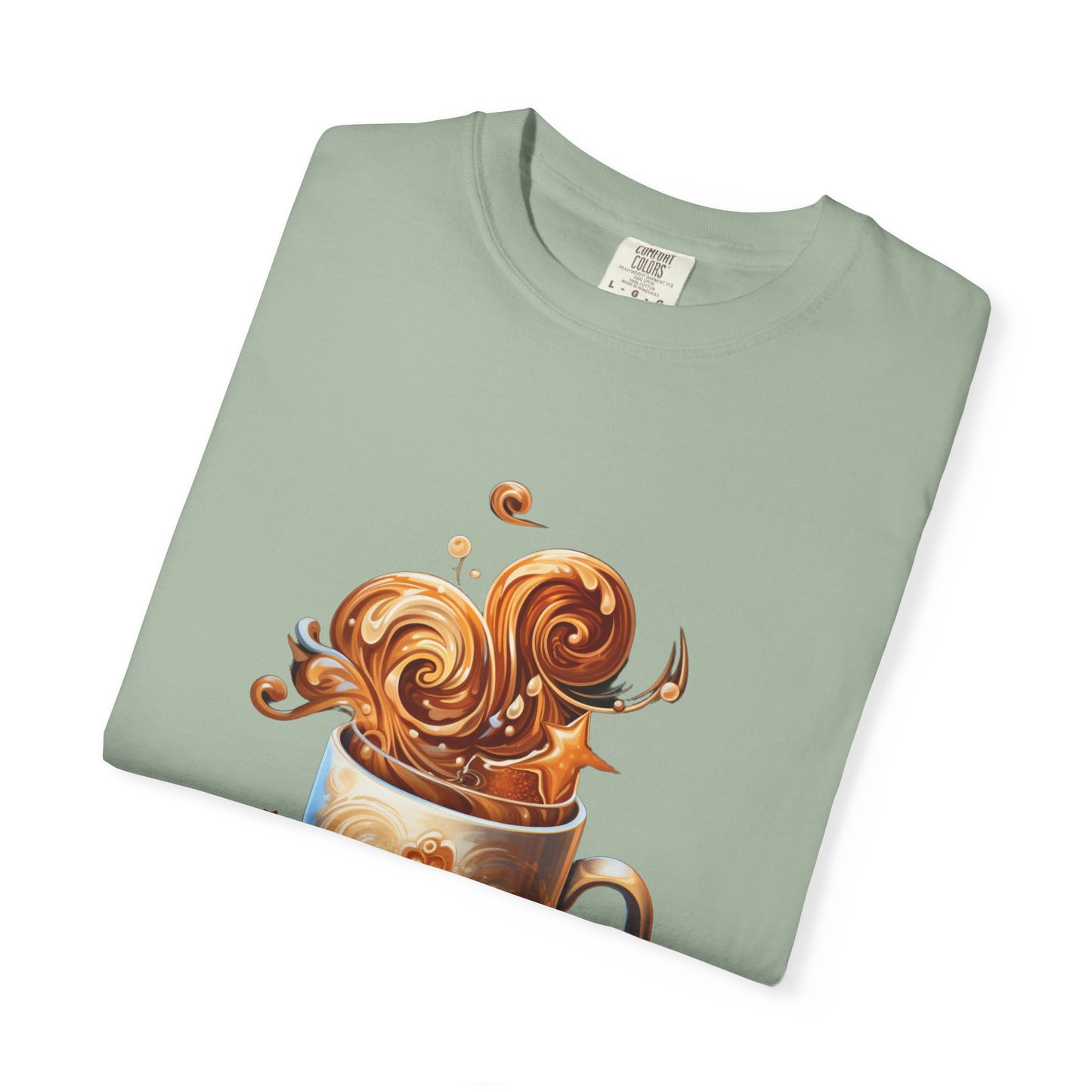 Christmas Coffee Garment-Dyed Heavyweight Tee