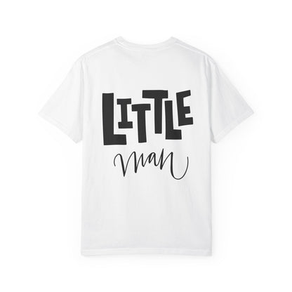 Little Man Tee Cute Toddler Boy Garment-Dyed