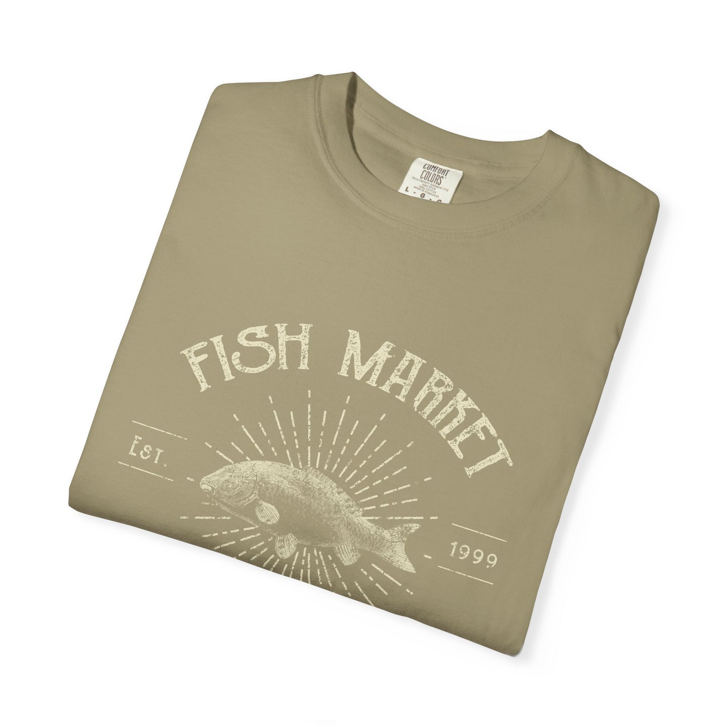 Fish Market Garment-Dyed Tee Est. 1999 Fishing