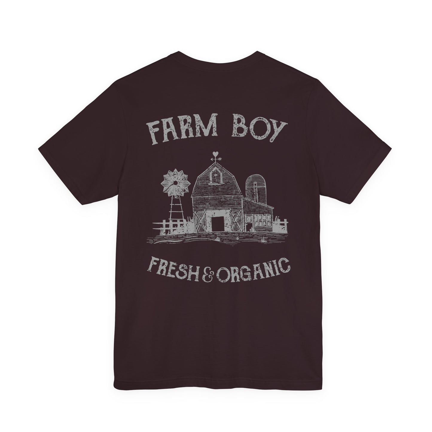 Farm Boy T-Shirt Fresh & Organic Barn Tee