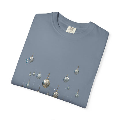 Elegant Christmas Ornaments Tee | Heavyweight