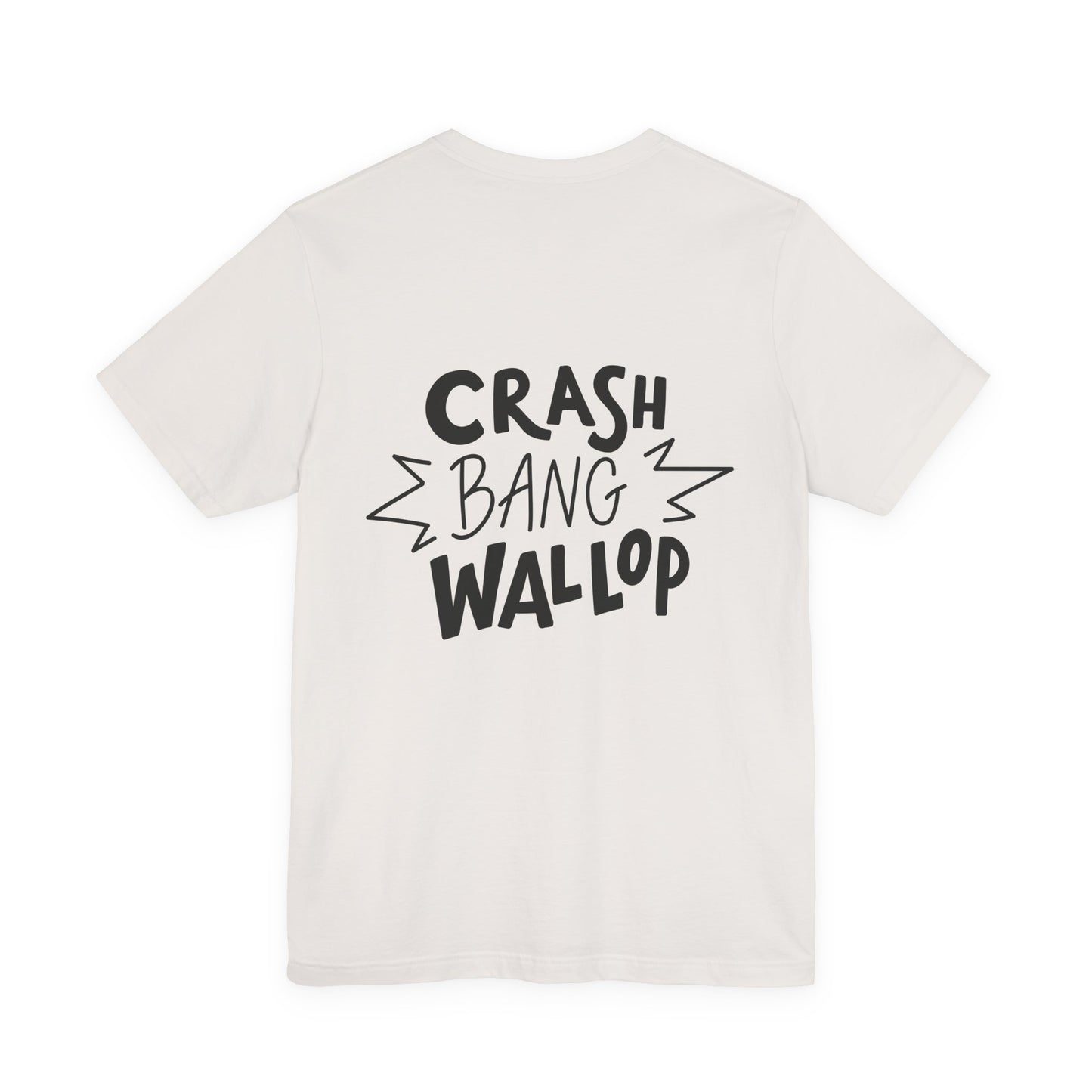 Crash Bang Wallop T-Shirt Comic Typography