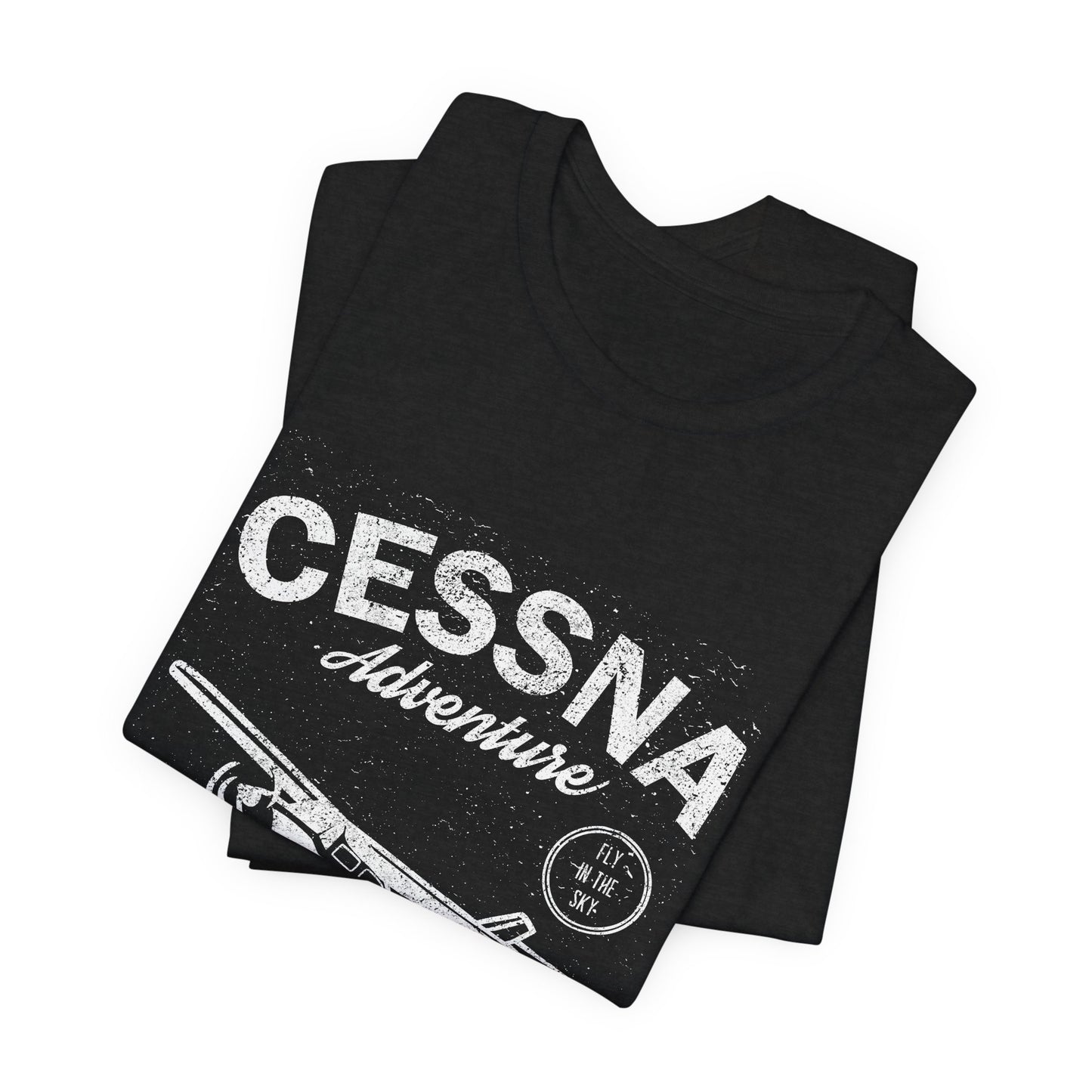 Distressed Aviation Tee for Pilots and Plane Lovers