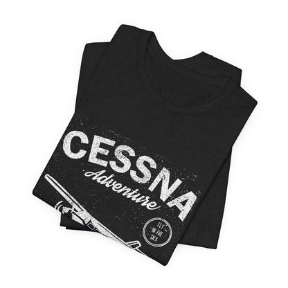 Distressed Aviation Tee for Pilots and Plane Lovers