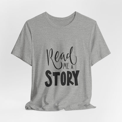 Read Me a Story Kids T-Shirt Cute Book Tee