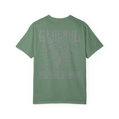 General Contractor Funny Heavyweight Tee Gift