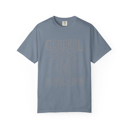General Contractor Funny Heavyweight Tee Gift