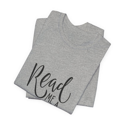 Read Me a Story Kids T-Shirt Cute Book Tee