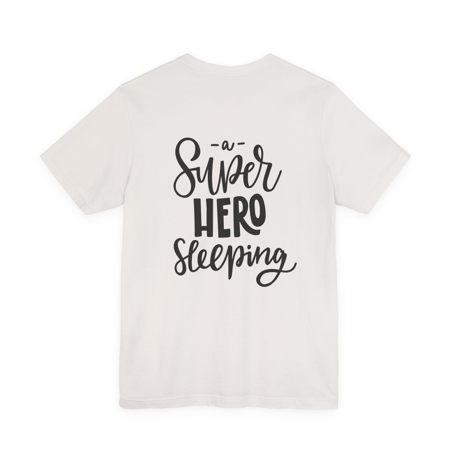 A Super Hero Sleeping Kids T-Shirt