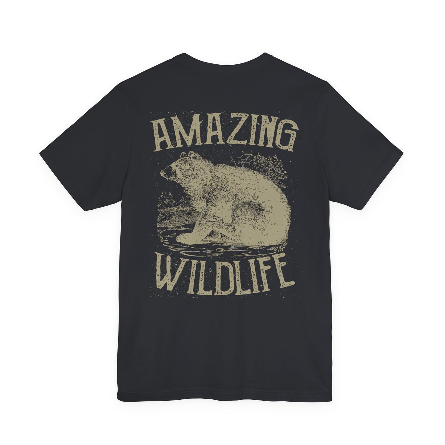 Amazing Wildlife Bear T-Shirt Vintage Outdoors