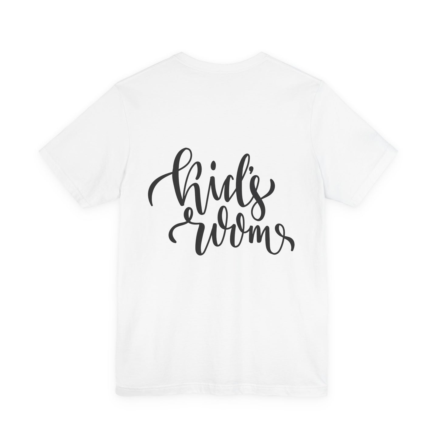 Kid's Room T-Shirt Calligraphy Script Tee
