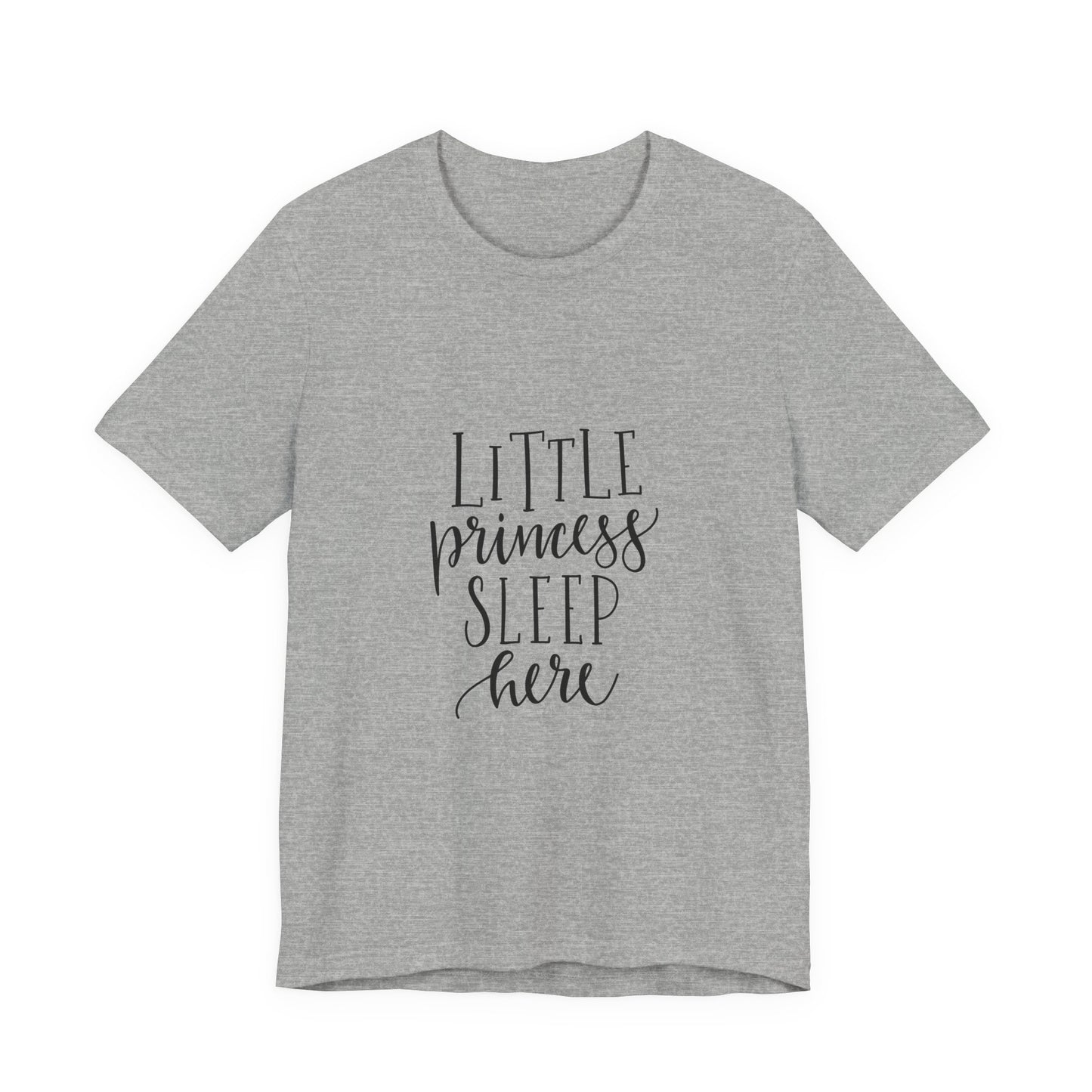 Little Princess Sleep Here Girls T-Shirt