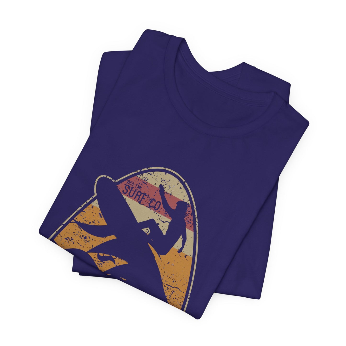 California Beach Surfing T-Shirt Retro Surf Tee