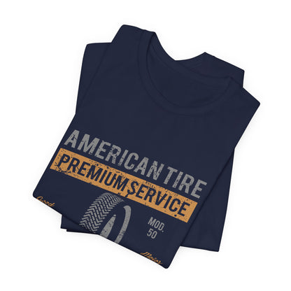 Retro American Tire T-Shirt Race the Road