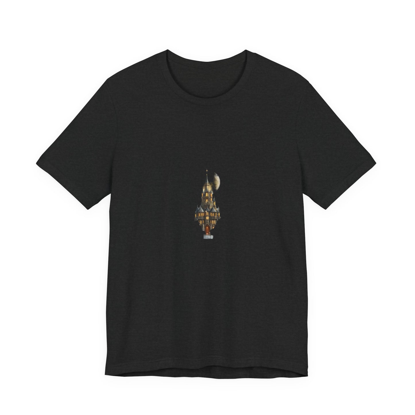 Fantasy Castle Book Christmas T-Shirt