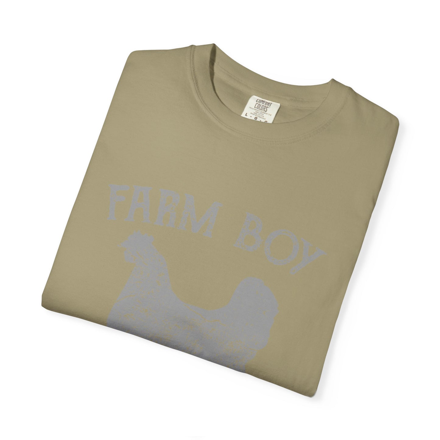Farm Boy Rooster Garment-Dyed Heavyweight Tee