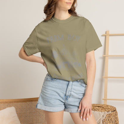 Farm Boy Tee Vintage Barn Garment-Dyed Shirt