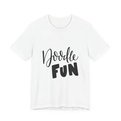 Doodle Fun T-Shirt Hand Lettered Artist Tee