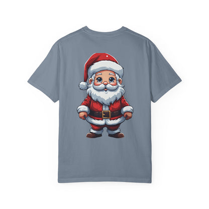 Cute Santa Claus Christmas Garment-Dyed Tee