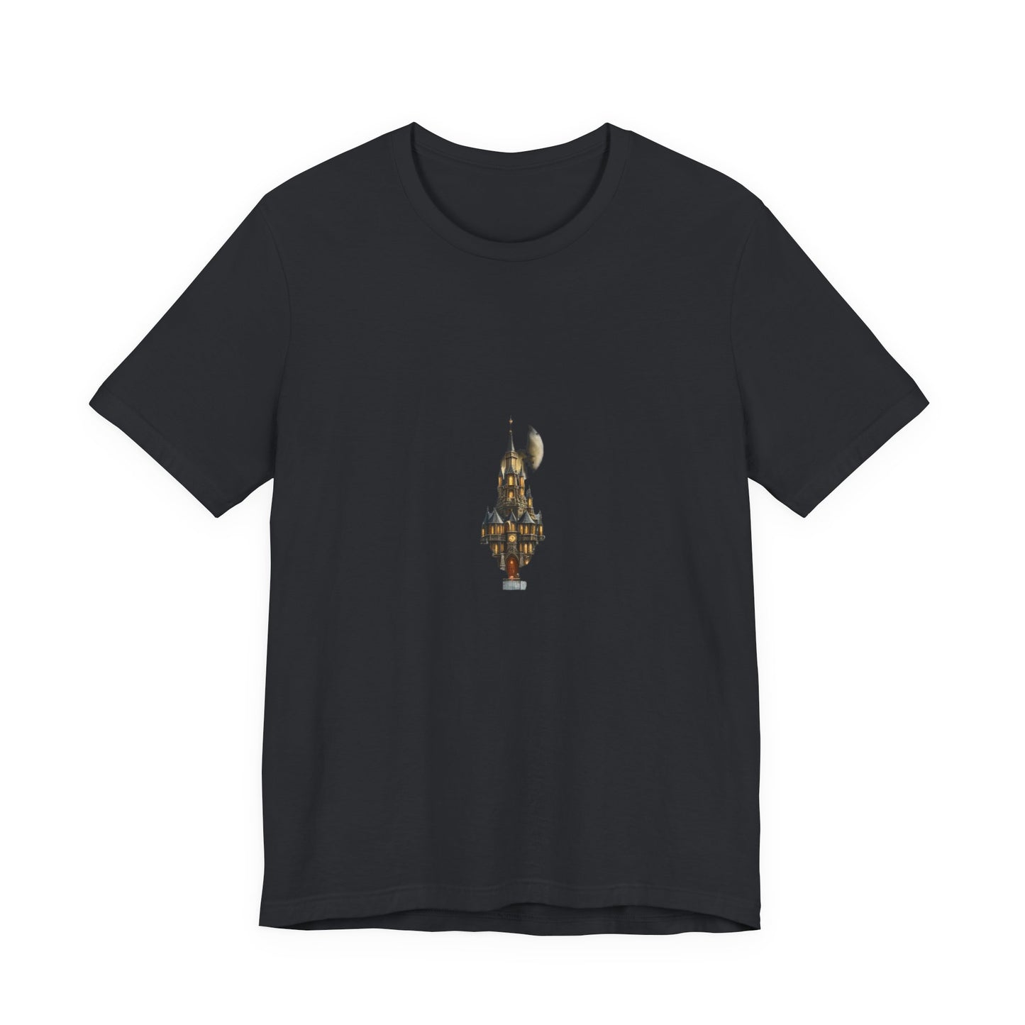 Fantasy Castle Book Christmas T-Shirt