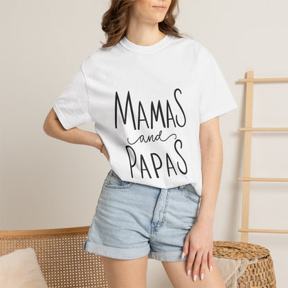 Mamas and Papas Heavyweight Tee for Parents