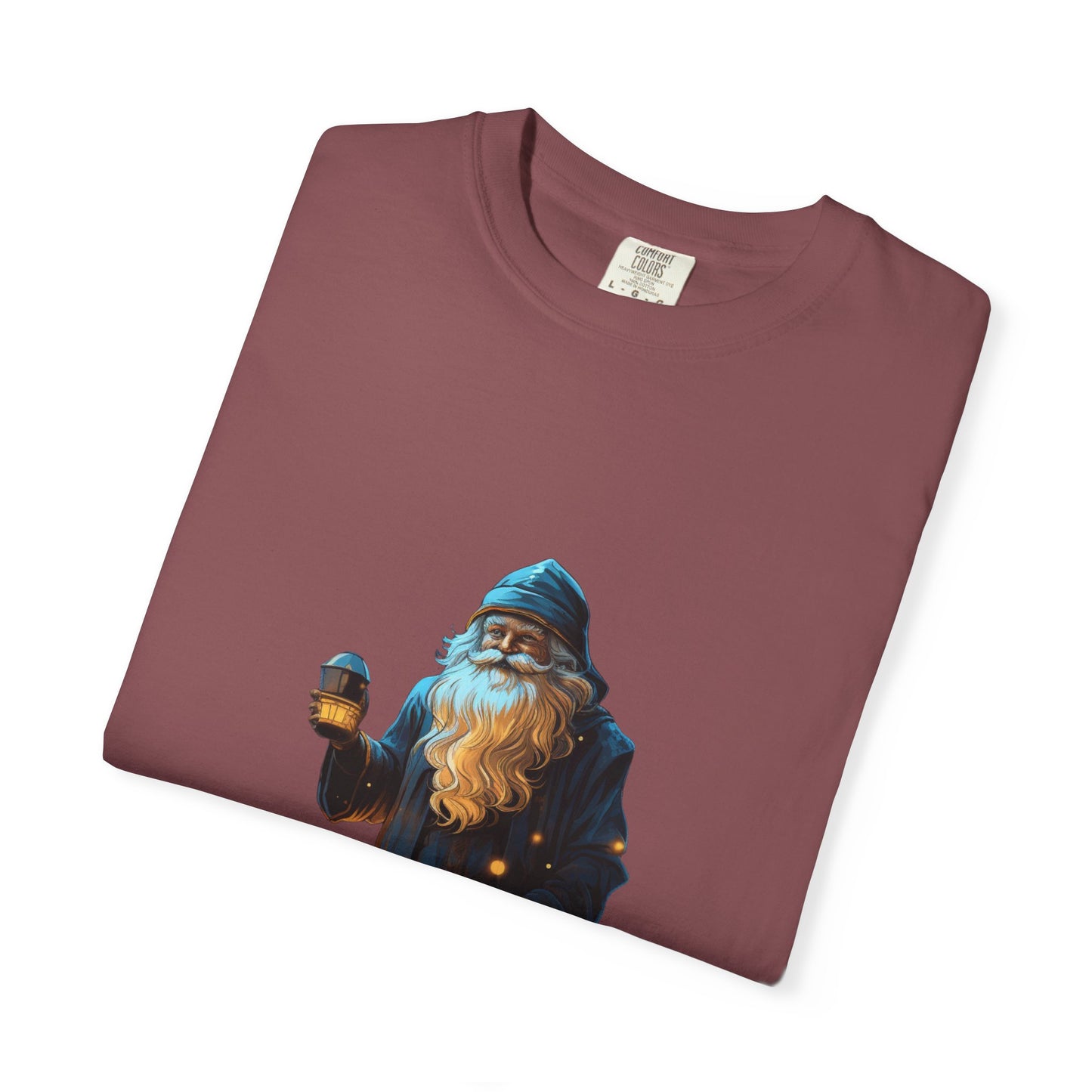 Mystical Winter Wizard Christmas Heavyweight Tee