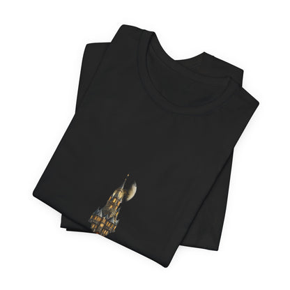 Fantasy Castle Book Christmas T-Shirt