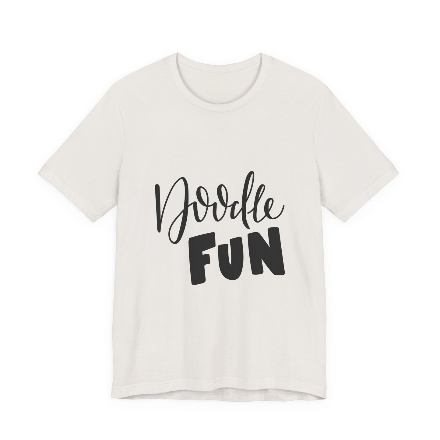 Doodle Fun T-Shirt Hand Lettered Artist Tee