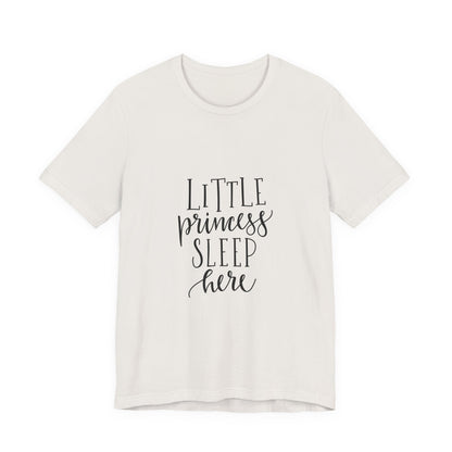 Little Princess Sleep Here Girls T-Shirt