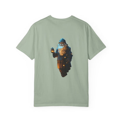 Mystical Winter Wizard Christmas Heavyweight Tee