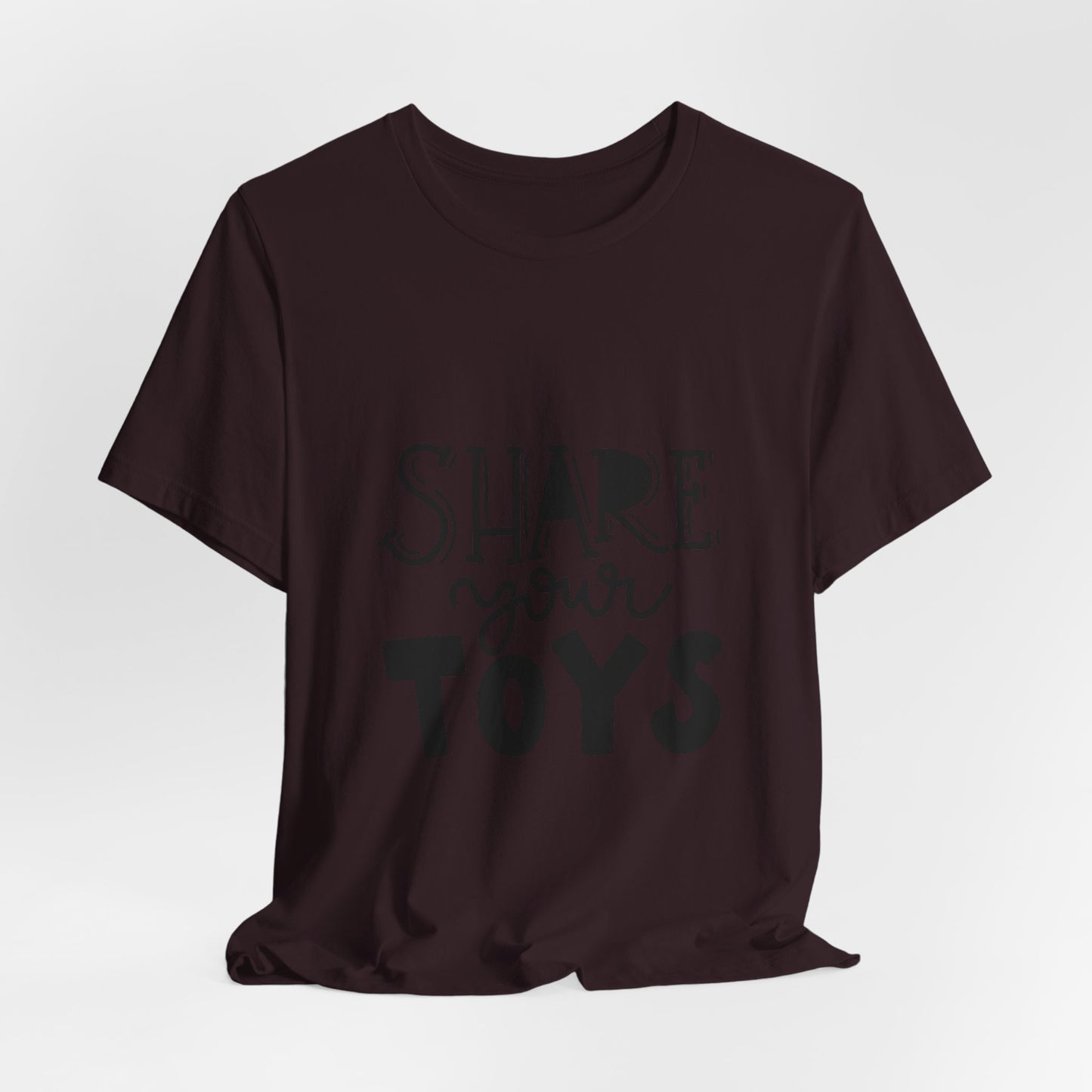 Share Your Toys T-Shirt Kids Lettering Tee