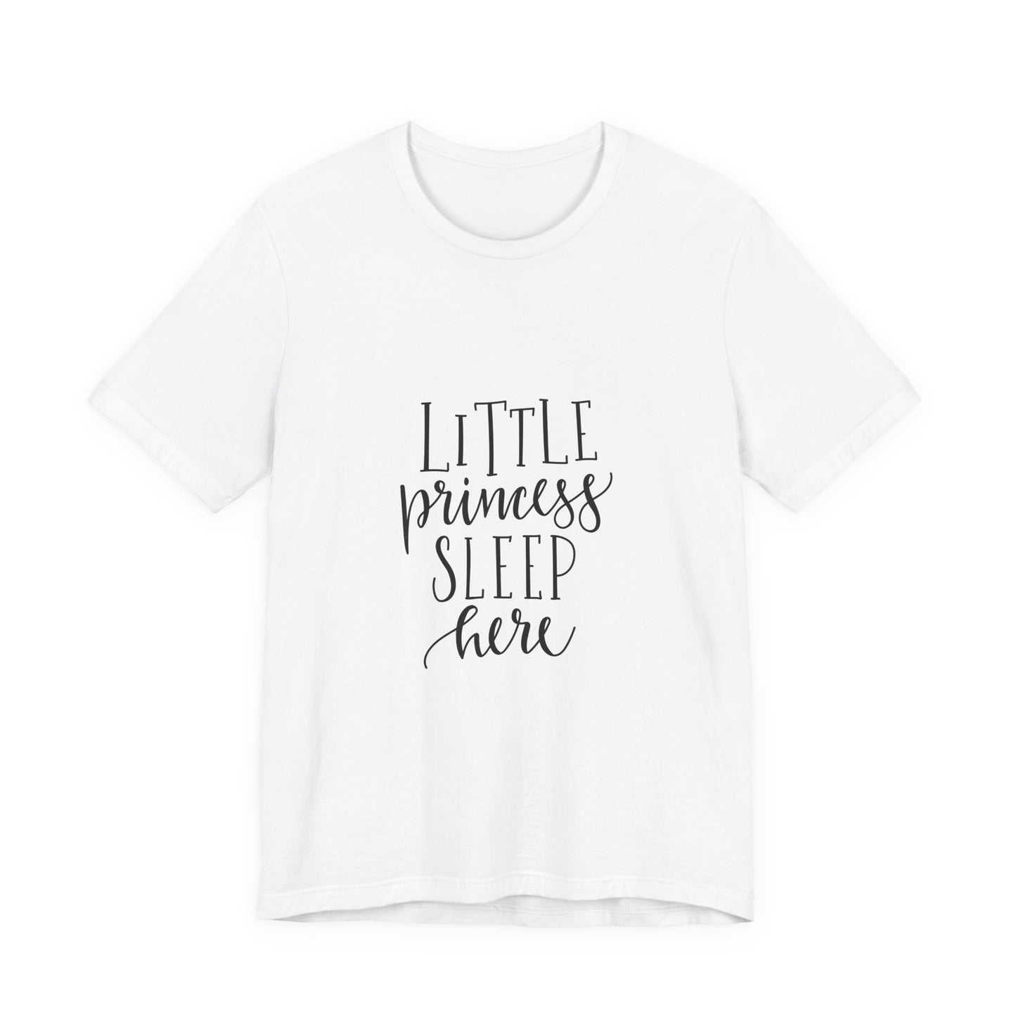 Little Princess Sleep Here Girls T-Shirt