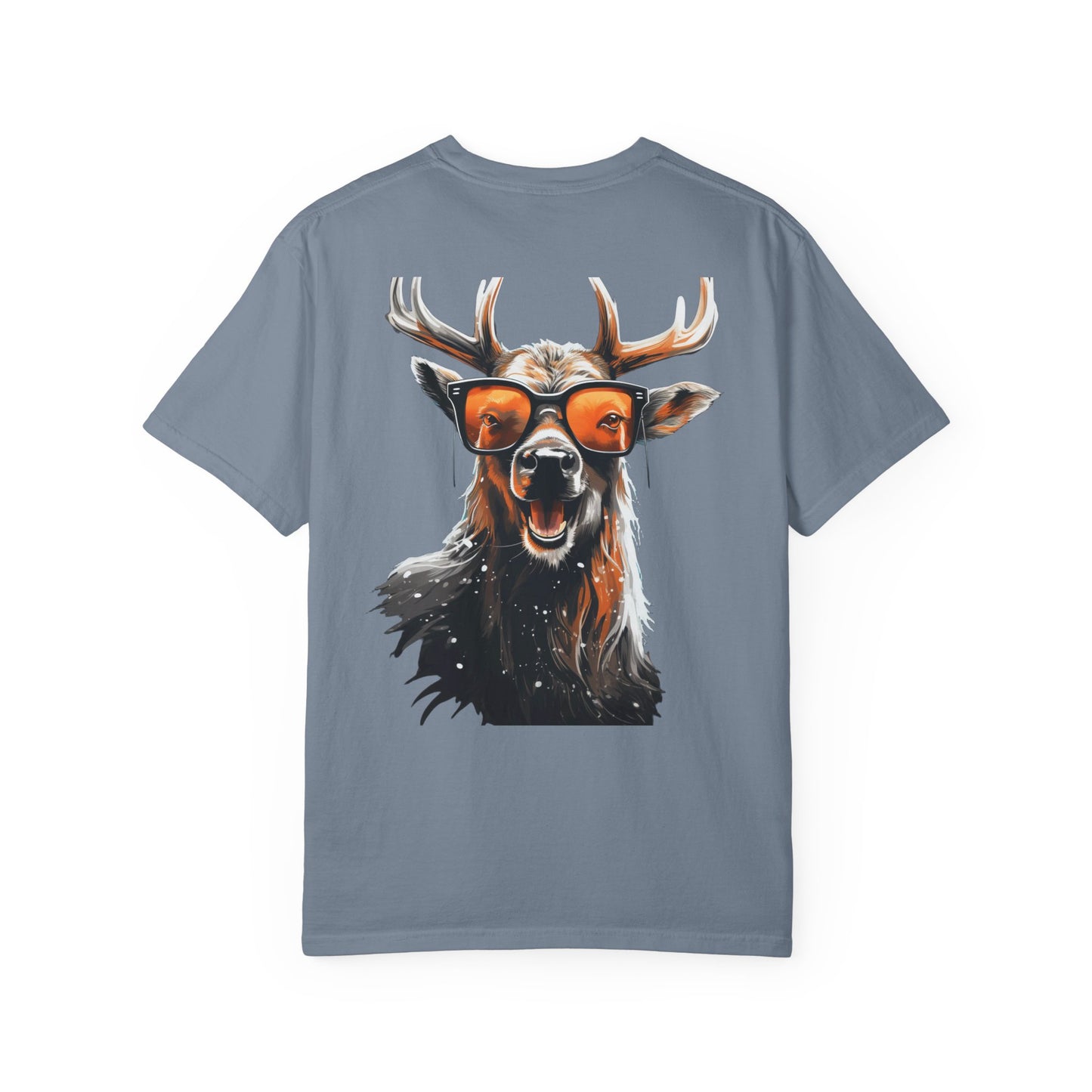 Cool Deer Sunglasses Christmas Heavyweight Tee