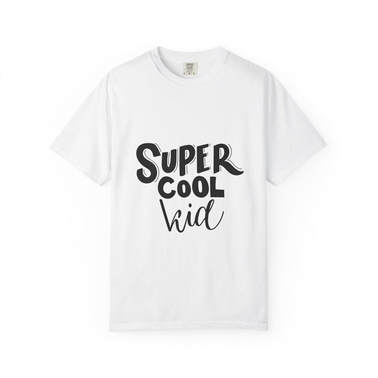 Super Cool Kid Tee Garment-Dyed Kids Shirt