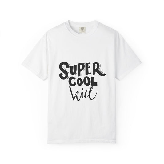 Super Cool Kid Tee Garment-Dyed Kids Shirt